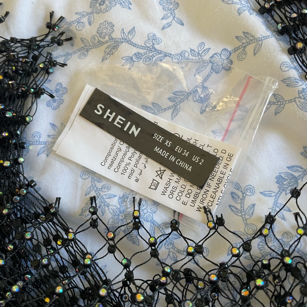 Sheer Rhinestone Dress - Picture 5 of 5